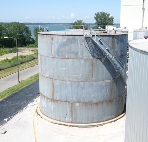 Finished Field Weld tank